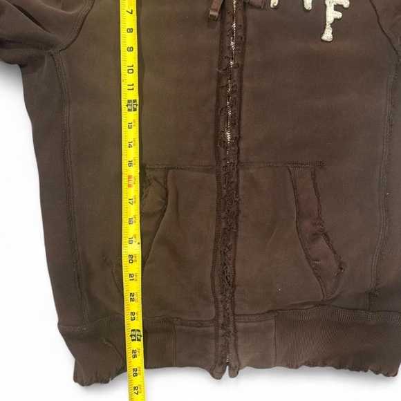 VTG Y2K Men’s Rare Abercrombie & Fitch Wolf Jaw Jacket Size Large - Picture 9 of 9